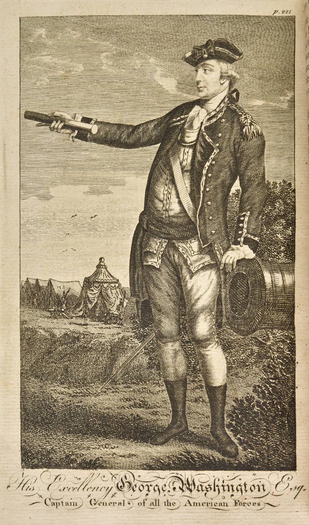 [Burke, Edmund; attributed]. An Impartial History of the War in America, between Great Britain and - Image 2 of 2