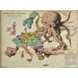 *Europe. Rose (F. W.), Serio-Comic War Map for the Year 1877, published G. W. Bacon & Co., colour