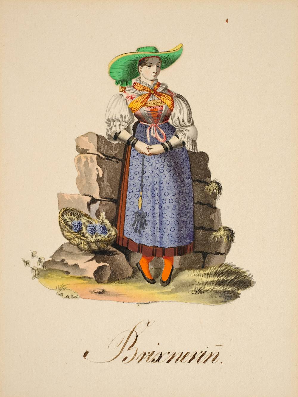 *Austria. A group of 11 watercolours of Tyrolean costume, by Franz Spitzer, circa 1820-25, 11 fine - Image 3 of 4