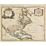 North America. Mortier (Pierre), L'Amerique Septentrionale dressee sur les Observations de Mrs. De