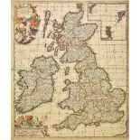 British Isles. De Wit (Frederick), Novissima prae caeteris aliis accuratissima Regnorum Angliae