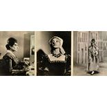 *Callas (Maria, 1923-1977). Three photograhic prints, each signed by Maria Callas, 1958,