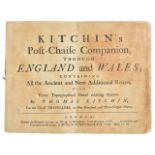 Kitchin (Thomas). Kitchin's Post-Chaise Companion through England and Wales; Containing all the