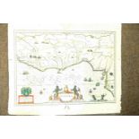 Maps. A mixed collection of approximately 150 maps, mostly 18th & 19th century, engraved maps of