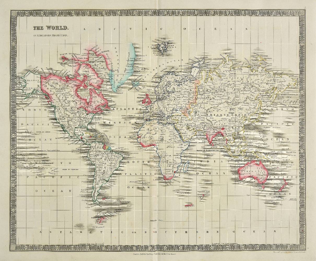 Dower (John). A New General Atlas of the World, compiled from the Latest Authorities both