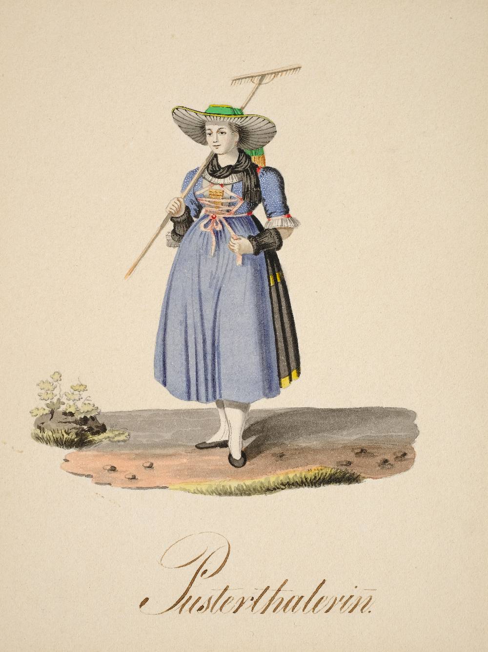 *Austria. A group of 11 watercolours of Tyrolean costume, by Franz Spitzer, circa 1820-25, 11 fine - Image 2 of 4