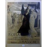 *Rochegrosse (Georges Antoine, 1859-1938). Roma. Opera Tragique en 5 Actes d'Henri Cain d'apres Rome