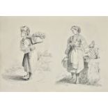 Sketchbook. A sketchbook of English and Continental landscapes and figures, circa 1838,