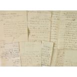 *East India Company. Six autograph letters signed from Colonel Henry Watson (1732-1786), chief