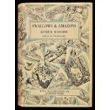 Ransome (Arthur). Swallows & Amazons, 1st illustrated edition, 1931, illustrations by Clifford Webb,
