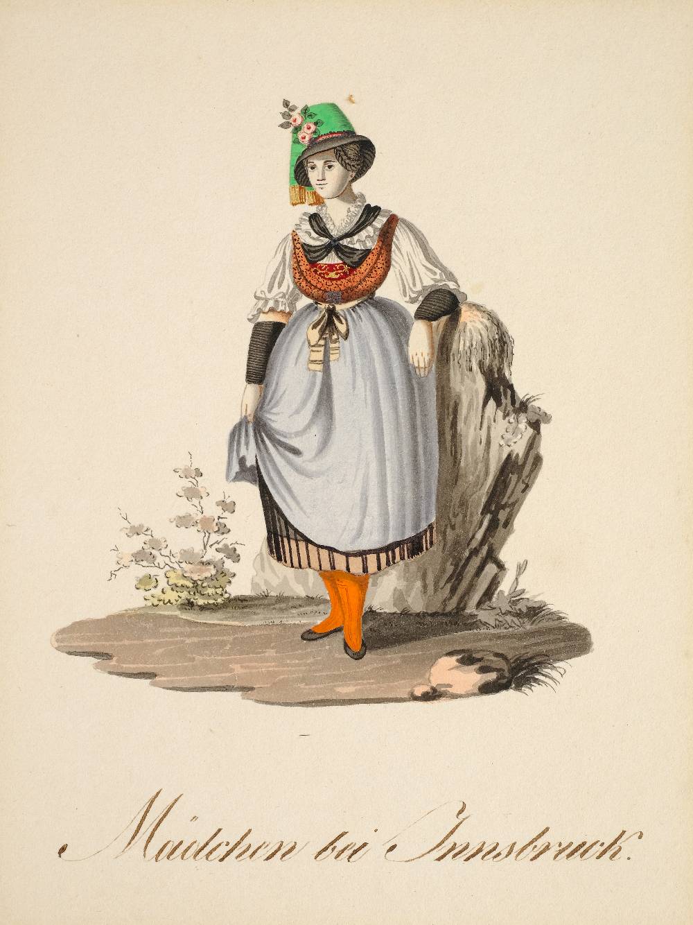 *Austria. A group of 11 watercolours of Tyrolean costume, by Franz Spitzer, circa 1820-25, 11 fine - Image 4 of 4