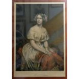 *Magnus (Eduard, 1799-1872). Jenny Lind, circa 1861, colour mixed-method engraving, after Magnus,