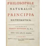 Newton (Isaac). Philosophiae Naturalis Principia Mathematica, 3rd edition, Guil & John. Innys,