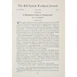 Shannon (Claude Elwood). 'A mathematical theory of communication', [in:] The Bell System Technical