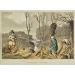 *Alken (Henry, 1785-1851). Water Hen Shooting, Pigeon Match, Flacker Shooting & Pheasant Shooting,