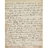 *Gilpin (William, 1724-1804). A group of eight autograph letters signed, 'Will: Gilpin', and one