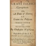 Grattius (Faliscus). Cynegeticon. Or, A Poem of Hunting by Gratius the Faliscian. Englished and