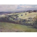 *Morgan (Howard, 1949-). A collection of 50 watercolour landscapes, on heavy watercolour paper,