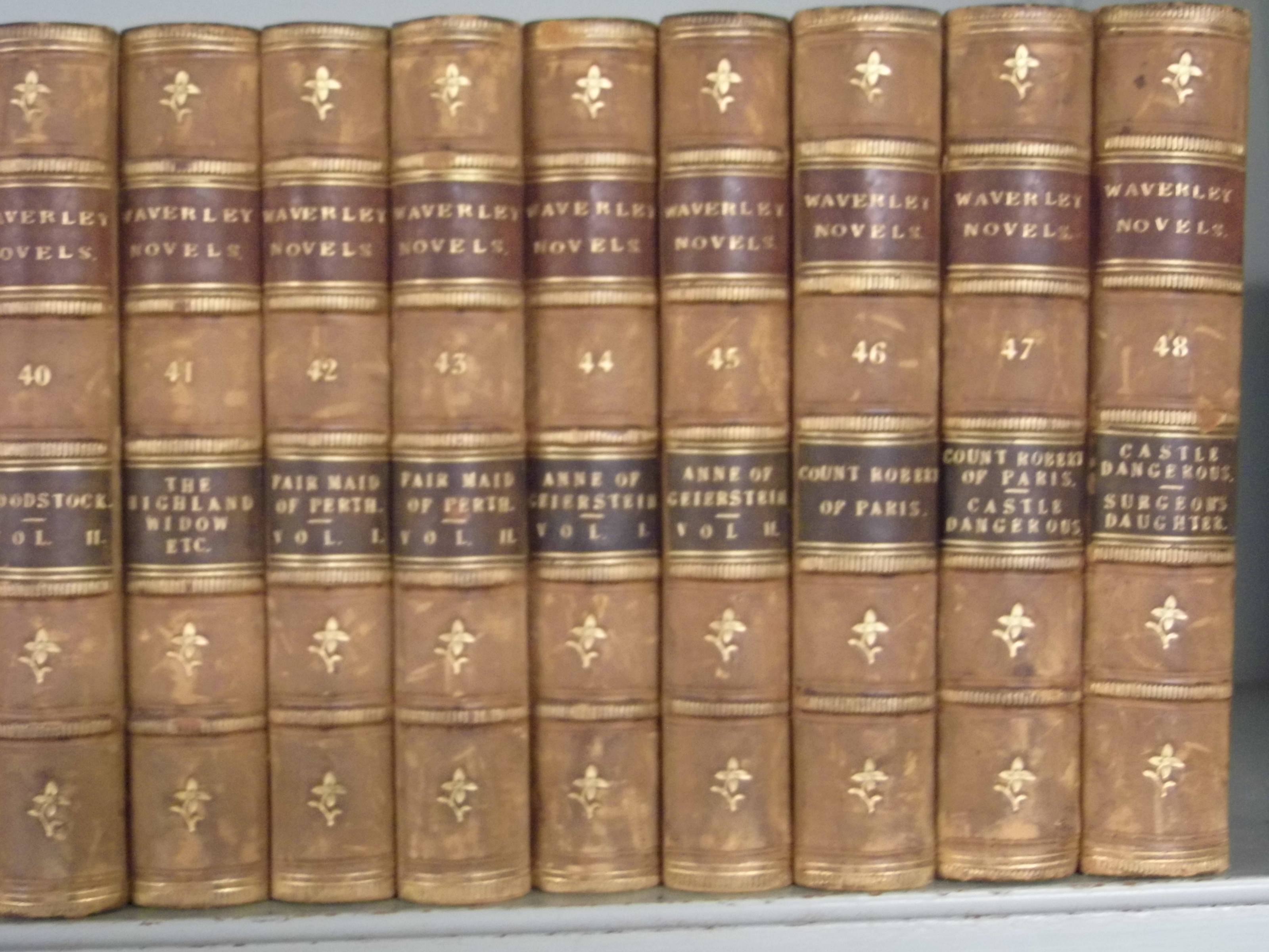 Scott (Walter). Waverley Novels, volumes 11-27 & 39-48 only, Edinburgh & London: Cadell, engraved - Image 3 of 3