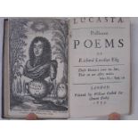 Lovelace (Richard). [Lucasta. Posthume Poems, 2 parts in one, 1st edition, London: William Godbid