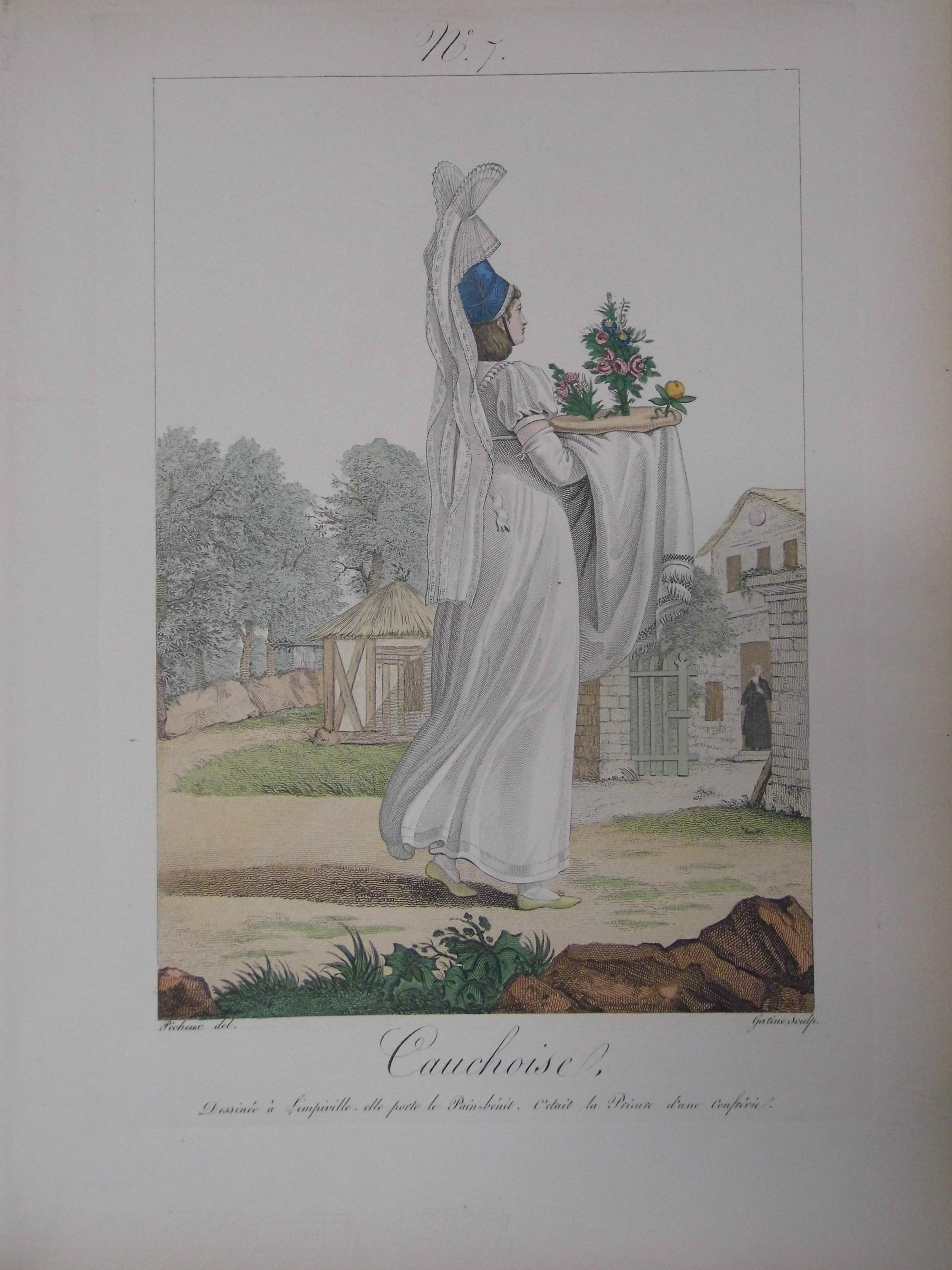 Lante (Louis Marie & Gatine, Georges Jacques). Costumes des femmes du Pays de Caux et de plusieurs - Image 2 of 5