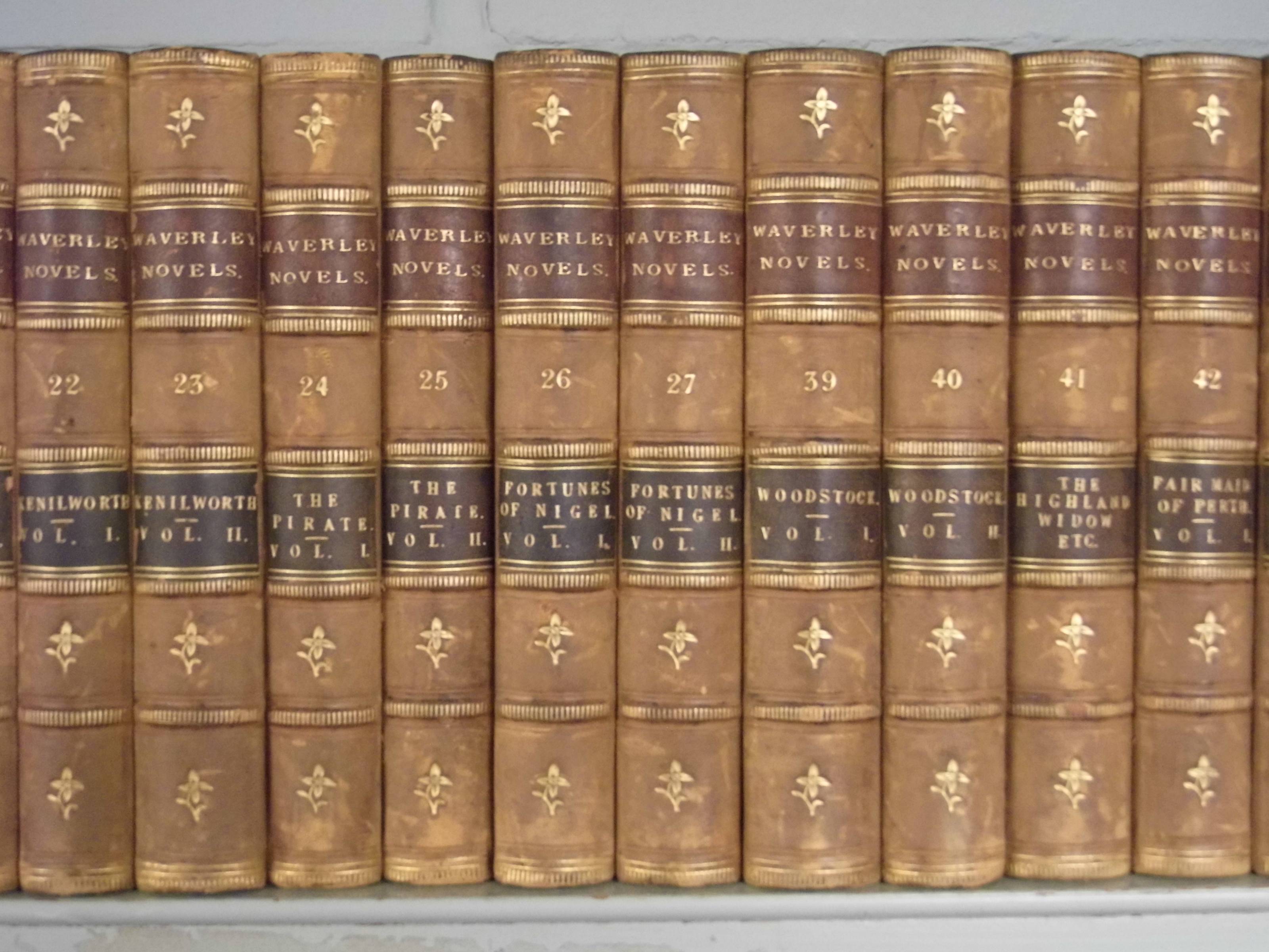 Scott (Walter). Waverley Novels, volumes 11-27 & 39-48 only, Edinburgh & London: Cadell, engraved - Image 2 of 3