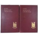 Churchill (Winston S.). Lord Randolph Churchill, 2 volumes, 1st edition, 1906, photogravure