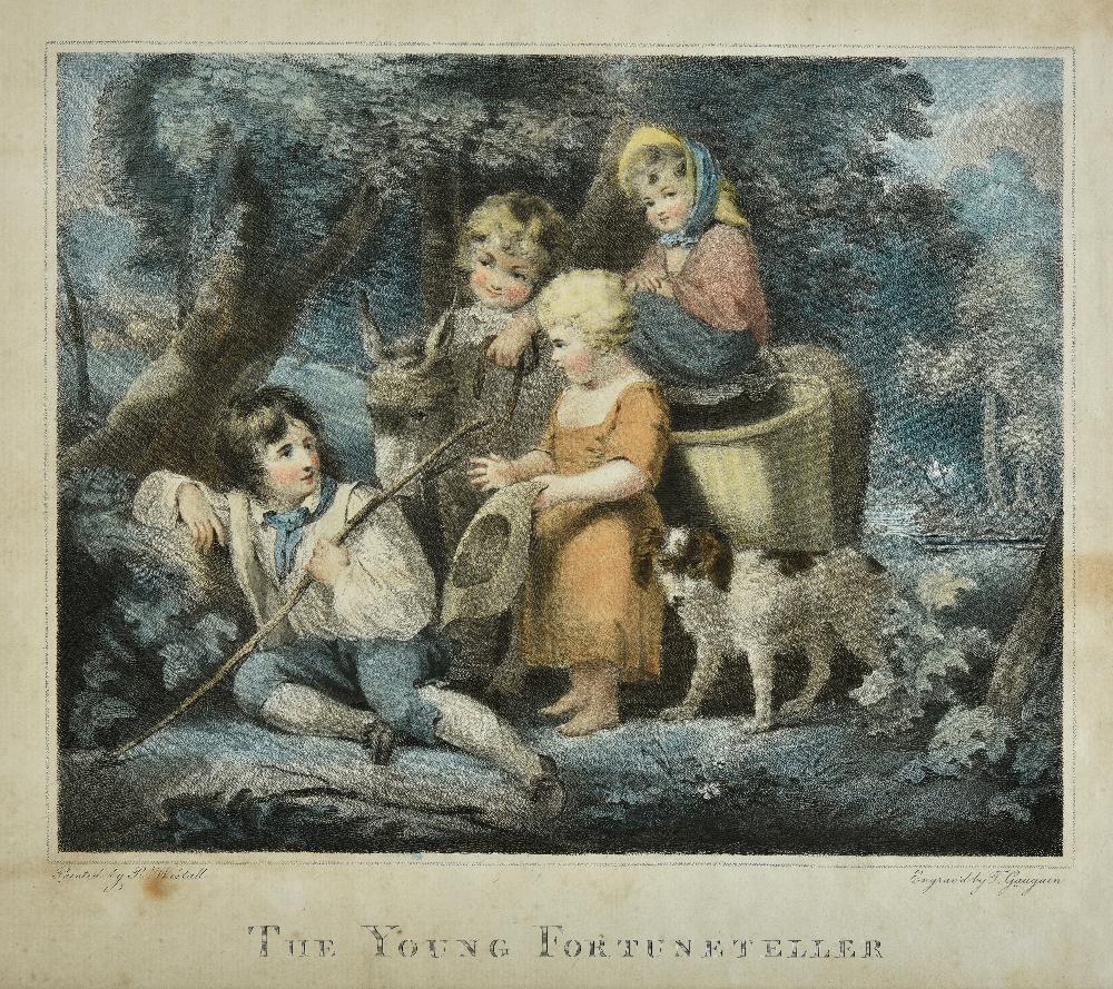*Gaugain (Thomas, 1748-1810). The Young Fortune Teller [and] The Sheltered Lamb, circa 1800, pair of