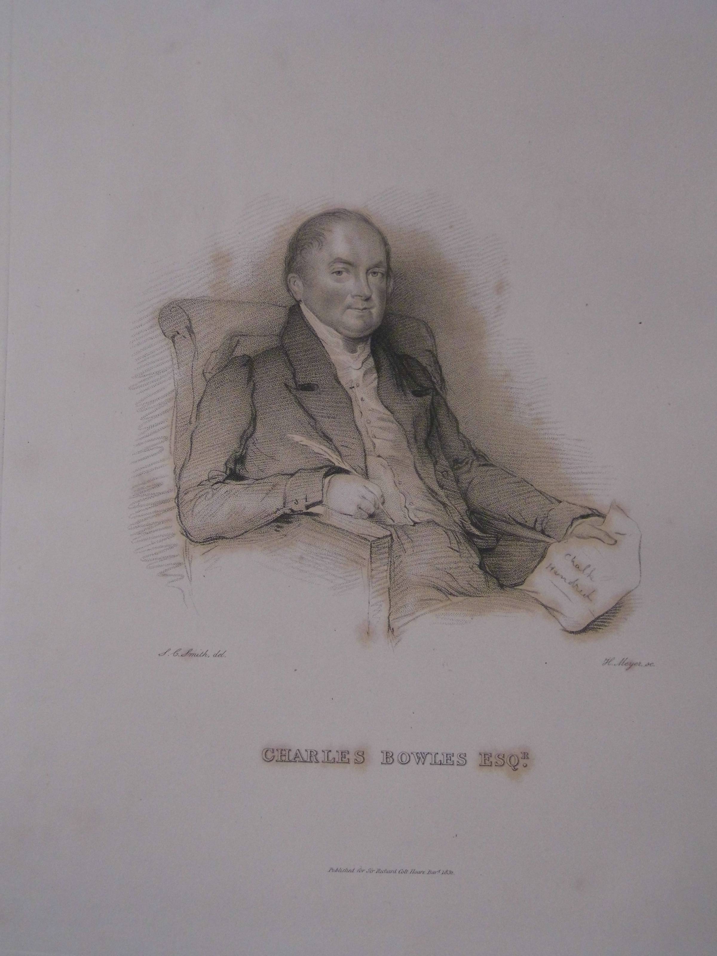 Hoare (Sir Richard Colt). The History of Modern Wiltshire, Hundred of Chalk, by Charles Bowles, - Image 4 of 4