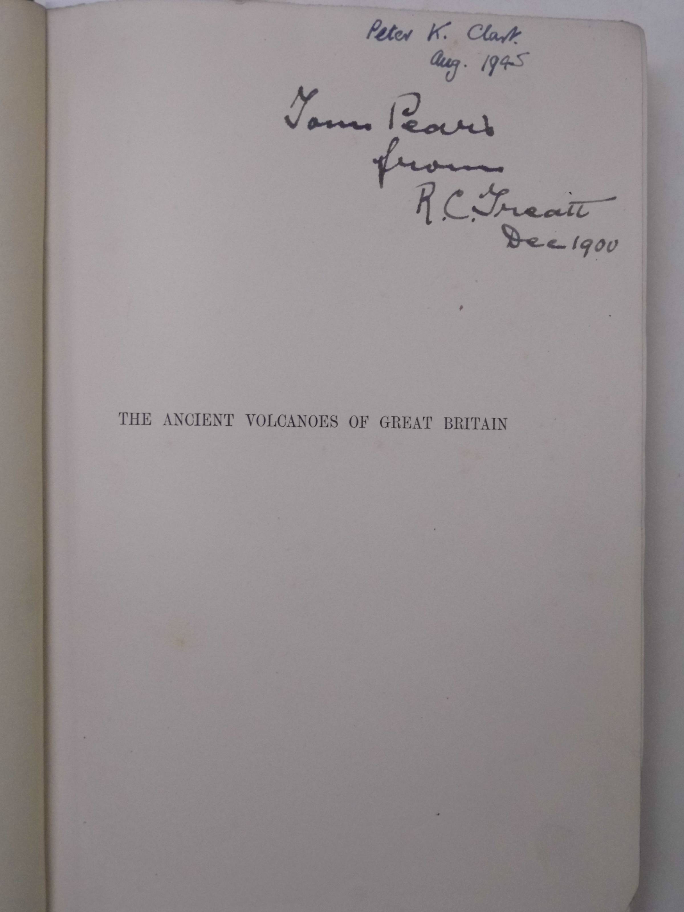 Geikie (Sir Archibald). The Ancient Volcanoes of Great Britain, 2 vols., 1st edition, 1897, seven - Image 4 of 4