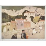 *@Fedden (Mary, 1915-2012). Oppede Le Vieux, 2006, off-set colour lithograph, signed and numbered