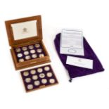 *Royal Mint. Queen Elizabeth II Golden Jubilee Collection, comprising 24 silver proof crowns dated