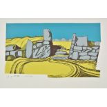 *Lloyd (Reginald J., 1926- ). The Old Blowing House, Dartmoor, 1982, colour screenprint, signed