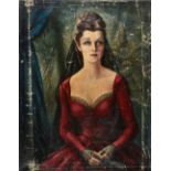 *@Gurschner (Herbert, 1901-1975). Mrs Eileen Herlie, 1947, oil on canvas, signed and dated 1947