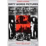 *Gilbert & George, 20th-21st Century. Dirty Words Pictures, Serpentine Gallery, 6 June-1 September