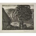*@Drury (Paul, 1903-1987). September, 1928, etching on wove paper (with partial watermark to upper