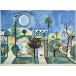 *Slater (Richard, 1927-). Night Garden, colour lithograph on wove paper, signed and inscribed