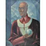 *@Gurschner (Herbert, 1901-1975). Mr. Algernon Blackwood, 1938, oil on canvas, signed GURSCHNER