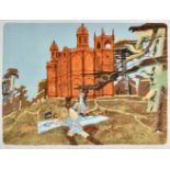 *Rosoman (Leonard H., 1913-2012). The Gothick Temple, Stowe, 1974, colour lithograph, from the