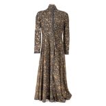 *Clothing. An embroidered coat, possibly Ottoman territories, early 20th century, a long coat in a
