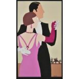 *Homer (Sidney, RBSA, 1912-1993). Waltz to the Music, gouache, showing a dancing Art Deco couple