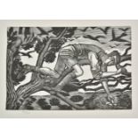 *Ravilious (Eric, 1903-1942). Boy Bird's Nesting, wood-engraving on Zerkall wove paper, from the