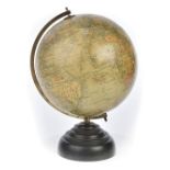*Globe. Geographia Ltd. (manufacturer), "Geographia" 10 inch Terrestrial Globe, circa 1949, ten inch