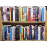 Paperbacks. A collection of approximately 160 modern fiction and non-fiction paperbacks, including