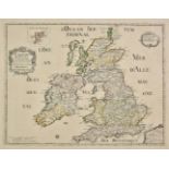 British Isles. Jaillot (Alexis Hubert), Carte Generale des Royaumes D'Angleterre, Escosse et