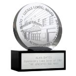 *The Unexpected Man. A Lucille Lortel Award, presented to Alan Bates, Outstanding Lead Actor of