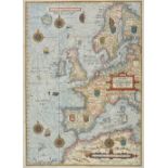 Europe. Waghenaer (Lucas Janszoon), Universe Europe Maritime Eiusque Navigationis Descriptio.