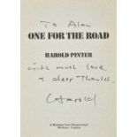 Pinter (Harold, 1930-2008). One for the Road, 1st edition, Methuen New Theatrescript, 1984, signed