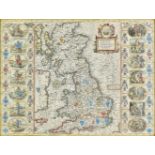 *British Isles. Speed (John), Britain as it was devided in the tyme of the Englishe Saxons