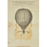 Lunardi (Vincent). An Account of the First Aerial Voyage in England, in a Series of Letters to his
